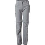 Craghoppers Nosilife Pro II Convertible Hose Grau, Damen Shorts, Größe 44 - Long - Farbe Cloud Grey %SALE 35%