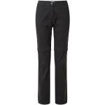 Reduzierte Schwarze Craghoppers Kiwi Nachhaltige Zip Off Hosen aus Polyamid für Damen Größe XS 