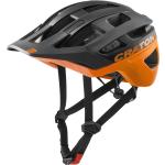 Cratoni AllRace Mountainbike Helm Schwarz-Orange M-L (56-61)