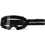 Cratoni Fahrradbrille MX Goggles C-Dirttrack black glossy
