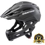 Cratoni Fahrradhelm C-Maniac (Full Protection) schwarz matt