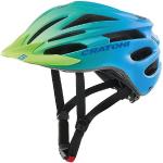 Cratoni Unisex – Erwachsene Pacer Jr Helmet, Grün/Blau Matt, M
