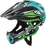 Cratoni helmets GmbH Unisex – Erwachsene C-Maniac Pro Fahrradhelme, Schwarz/Lime/Türkis M, L/XL