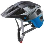 Cratoni Mountainbikehelm »MTB-Fahrradhelm AllSet«, Reflektoren, schwarz, blau/schwarz matt - blau-schwarz