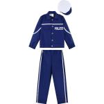 Dunkelblaue Polizei-Kostüme für Kinder Größe 116 