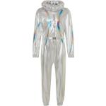 Silberne Astronauten-Kostüme aus Gummi für Herren Größe L 