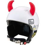 Crazy Ears Helm-Accessoires Hörner Teufel Rot Ohre