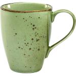 Grüne CreaTable Kaffeebecher 300 ml aus Keramik spülmaschinenfest 