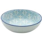 Blaues Mediterranes CreaTable Porzellan-Geschirr aus Keramik mikrowellengeeignet 4-teilig 4 Personen 