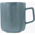 Reduzierte Blaue Kaffeebecher 400 ml aus Porzellan 