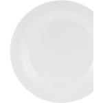Weiße CreaTable Speiseteller & Essteller 27 cm aus Porzellan mikrowellengeeignet 