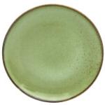 Grüne Vintage CreaTable Vintage Nature Dessertteller aus Porzellan mikrowellengeeignet 