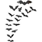 Schwarze Wandtattoos Halloween mit Halloween-Motiv 16-teilig 
