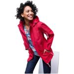 Rote Wasserdichte Atmungsaktive CRÉATION L Kapuzenjacken mit Reißverschluss aus Polyester für Damen Größe XL 