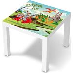 Wandtattoo Möbel für Kinder - passend für IKEA Lack Tisch 55x55 cm I Tolle Möbelaufkleber für Kinder-Zimmer Deko I Design: Fairytale