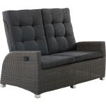 Schwarze Tarrington House Zweisitzer-Sofas aus Aluminium mit Kissen Breite 50-100cm, Höhe 100-150cm, Tiefe 100-150cm 2 Personen 