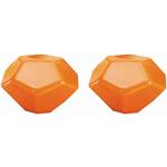 Orange Moderne Möbelknöpfe & Möbelknäufe aus Keramik Breite 0-50cm, Höhe 0-50cm, Tiefe 0-50cm 2-teilig 