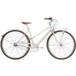 Creme Cycles Caferacer Lady Doppio 7-Gang Dynamo - 28" Trapeze Cityrad 2023 | silver champagne 52 cm