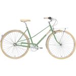 Creme Cycles Caferacer Lady Uno 3-Gang - 28" Trapeze Cityrad 2023 | olive green 52 cm