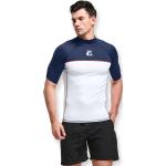 Kurzärmelige Herrenbadeshirts & Herrenschwimmshirts mit Australien-Motiv aus Polyester Größe 3 XL 