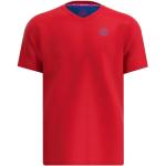 Reduzierte Rote Bidi Badu V-Ausschnitt T-Shirts aus Polyamid für Herren Größe L Große Größen 