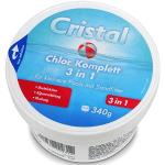 Cristal 1199231 Chlor Komplett 3-in-1, 0,4 kg