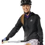 CRIVIT® Damen Fahrradjacke mit Kapuze, ultraleicht, Gr. M (40/42), schwarz