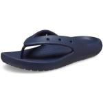 Marineblaue Crocs Classic Zehentrenner für Damen Größe 42 