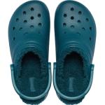 Crocs Classic Lined Clog blaugrün Sandale Sandale/Hausschuhe