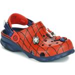 Reduzierte Marineblaue Crocs Spiderman Kinderclogs & Kinderpantoletten Größe 31 