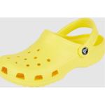 Gelbe Crocs Kinderclogs & Kinderpantoletten mit Riemchen aus Gummi Größe 34 