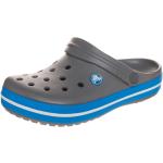 Anthrazitfarbene Crocs Crocband Schuhe Größe 45 