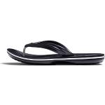 Schwarze Crocs Crocband Flip Damenclogs & Damenpantoletten leicht Größe 36 mit Absatzhöhe bis 3cm 