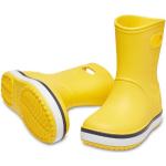 Crocs » Crocband Rain Boot K Yellow/Navy« Gummistiefel