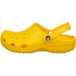 Reduzierte Gelbe Crocs Classic Kinderclogs & Kinderpantoletten leicht Übergrößen 