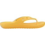 Orange Crocs Flip Zehentrenner für Damen Größe 37 für den für den Sommer 