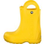 Gelbe Crocs Handle It Kindergummistiefel & Kindersegelstiefel aus Gummi wasserfest Größe 31 
