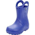 Blaue Crocs Handle It Kindergummistiefel & Kindersegelstiefel in Normalweite aus Gummi mit Reflektoren Größe 24 