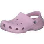 Pinke Crocs Classic Kinderclogs & Kinderpantoletten Größe 34 