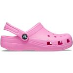 Pinke Crocs Classic Kinderclogs & Kinderpantoletten Größe 34 für den für den Sommer 