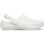 Reduzierte Weiße Crocs LiteRide Damenclogs & Damenpantoletten leicht Größe 45 