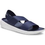 Crocs »LiteRide Stretch Sandal« Sandale mit Stretcheinsatz, blau
