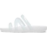 Reduzierte Weiße Crocs Damenschuhe mit Riemchen leicht Größe 38 für den für den Sommer 