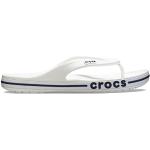 Crocs Unisex's Bayaband Flip Flop,White/Navy,46/47 EU