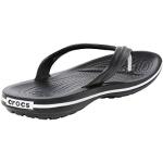 Crocs unisex-adult Crocband Flip Flip-Flop, Black, 43/44 EU