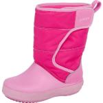 neuwertig Crocs Crocs Kids LodgePoint Snow Boot Stiefel in Gr.22/23 rosa/pink 
