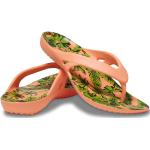 Reduzierte Orange Crocs Kadee Zehentrenner leicht für Damen Größe 43 