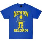 Crooks & Castles Death Row Records Core Logo Tee Baumwolle T-Shirt mit Frontprint, Royal (Og Chair Logo), XL