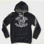 Crooks & Castles Medusa Hoodie Sweatshirt Unisex Schwarz Weiß | Gr XL | 79,95€