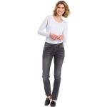 Dunkelgraue Cross Jeans Slim Fit Jeans aus Baumwollmischung für Herren Größe L Weite 36 